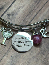 Load image into Gallery viewer, WRINKLES ONLY GO WHERE SMILES HAVE BEEN-Jimmy Buffett (B166)