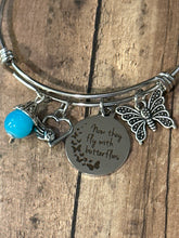 Load image into Gallery viewer, NOW SHE FLIES W/BUTTERFLIES (B163)