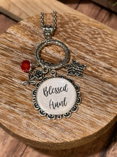 Load image into Gallery viewer, AUNT Charm Necklace (C111) 24"