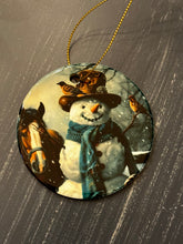 Load image into Gallery viewer, Western Snowman #1