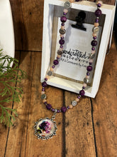 Load image into Gallery viewer, FLOWER Necklaces & Earrings (NE07)