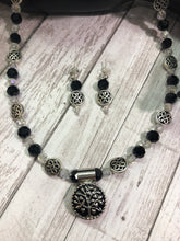 Load image into Gallery viewer, SNAP Necklace & Earrings Set (NE054)