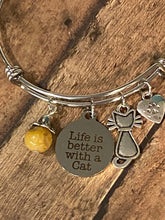 Load image into Gallery viewer, LIFE IS BETTER W/A CAT (B135)