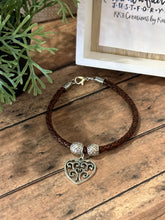 Load image into Gallery viewer, LEATHER CHARM Bracelet
