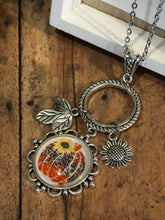 Load image into Gallery viewer, FALL PUMPKIN Charm Necklace (C117) 24&quot;
