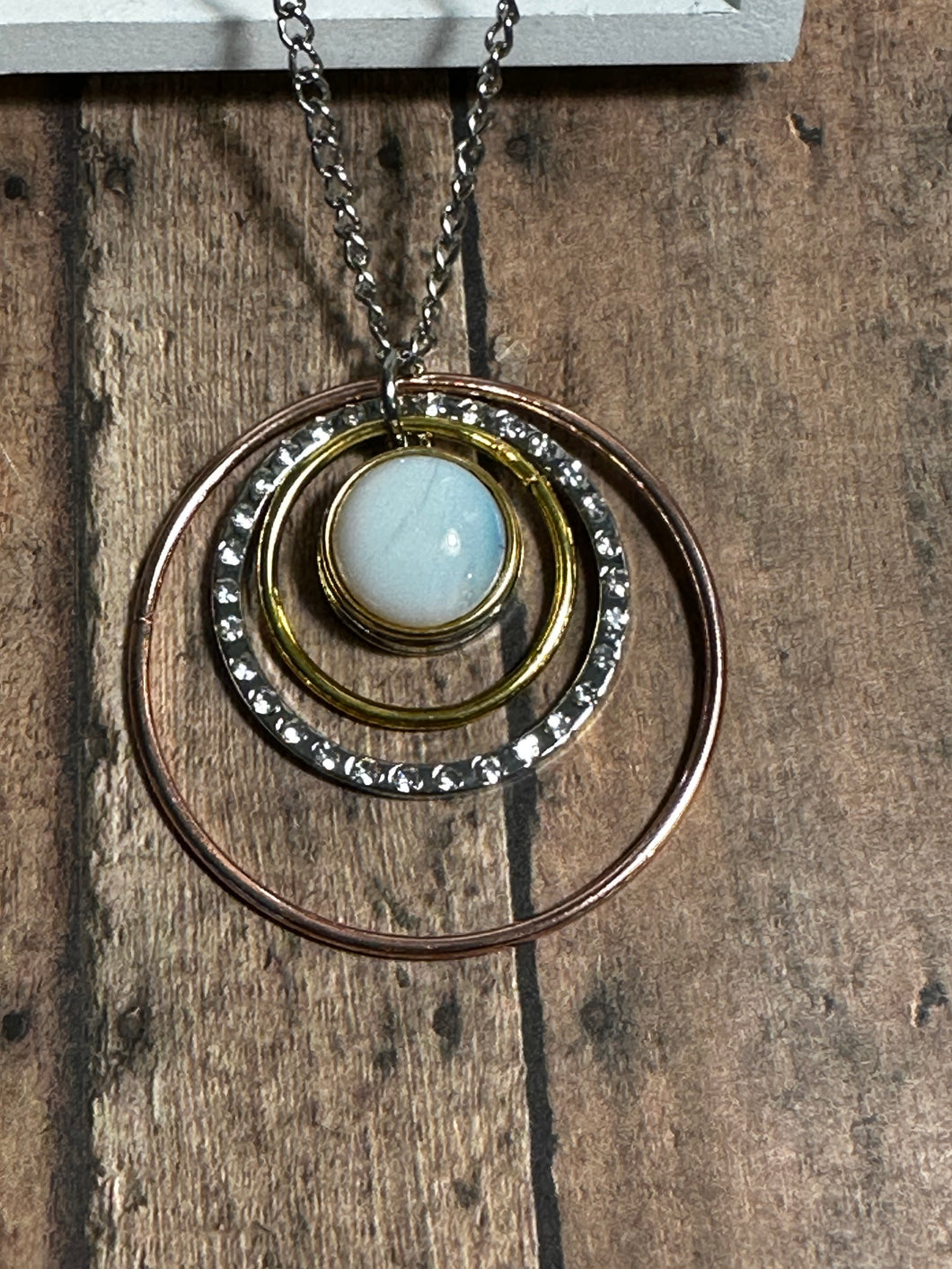 MULTI-CIRCLE Snap Necklace (S17)