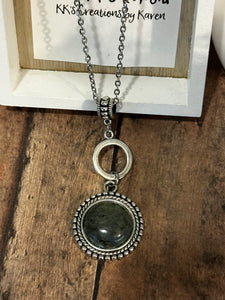 SEMI-PRECIOUS STONE Necklace (N35)