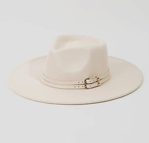 DOUBLE WRAP LEATHER STRAP HAT (FH17)