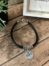 Load image into Gallery viewer, LEATHER CHARM Bracelet
