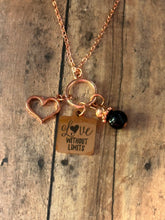 Load image into Gallery viewer, ENGRAVED CHARM NECKLACES (22-24")
