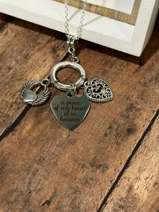 A PIECE OF MY HEART Necklace (NC78)