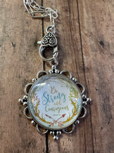 Load image into Gallery viewer, STRONG AND COURAGEOUS Necklace (N74)
