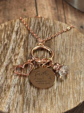 Load image into Gallery viewer, FAITH SHINES BRIGHT Necklace (NC08) 22&quot;
