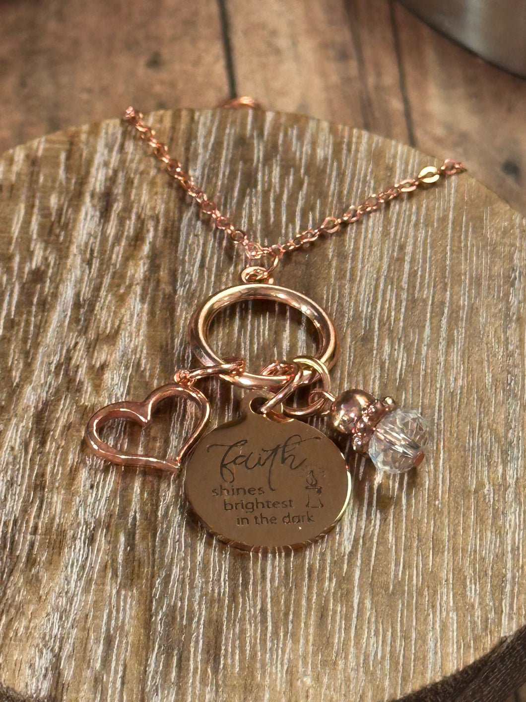 FAITH SHINES BRIGHT Necklace (NC08) 22