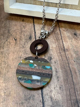 Load image into Gallery viewer, WOOD &amp; RESIN Necklace
