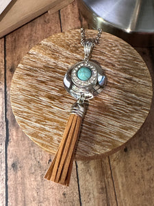 TASSLE Snap Necklace (S95) 24"