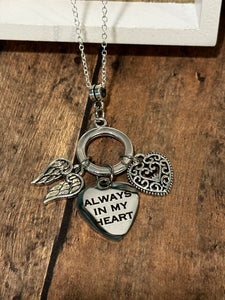 ALWAYS IN MY HEART Necklace (NC34) 22"