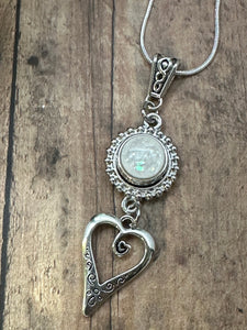 HEART Mini Snap Necklace (S71) 24"