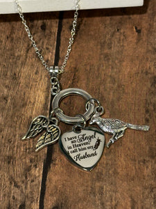 ANGEL HUSBAND Necklace (NC67) 22"