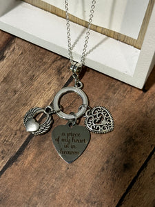 A PIECE OF MY HEART Necklace (NC78)