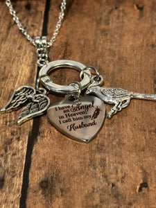 ANGEL HUSBAND Necklace (NC67) 22"