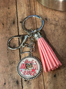 BEST MOM EVER Keychain (K000-17)