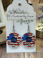 Load image into Gallery viewer, FANCY LIKE PATRIOTIC Earrings
