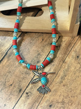 Load image into Gallery viewer, HUMMINGBIRD Necklace (NE30-CS)
