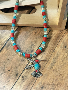 HUMMINGBIRD Necklace (NE30-CS)