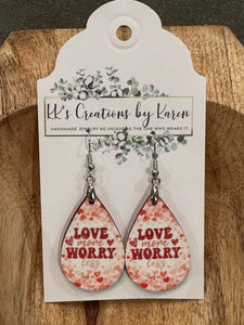 "FANCY LIKE" Valentine Earrings