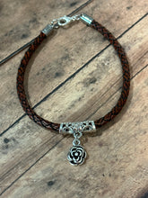 Load image into Gallery viewer, LEATHER CHARM Bracelet
