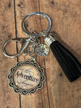 Load image into Gallery viewer, LET THE ADVENTURE BEGIN Keychain (K000-27)
