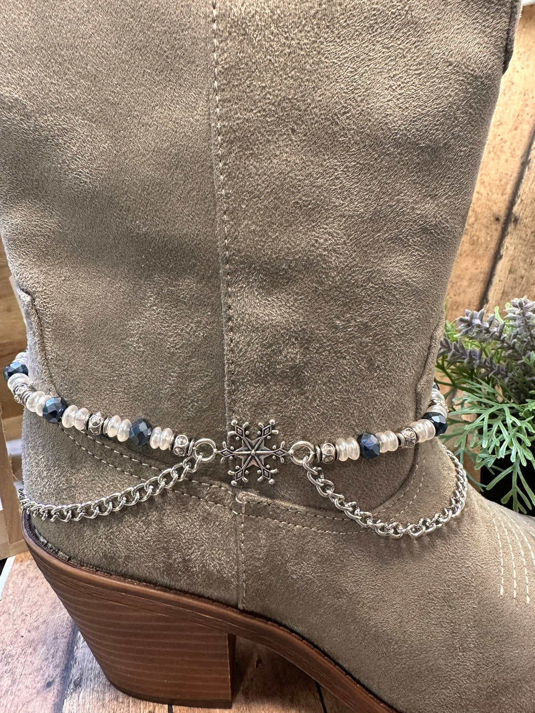 SNOWFLAKE BOOT BLING (BB55-S)