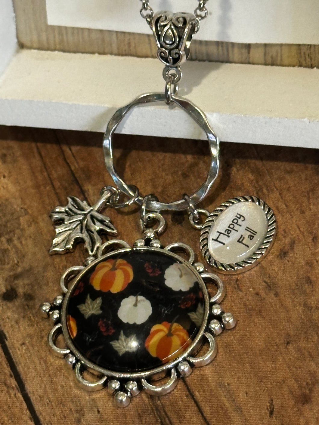 FALL PUMPKIN Charm Necklace (C135) 24