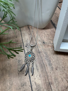 DREAM CATCHER Necklace (N58) 22-24"