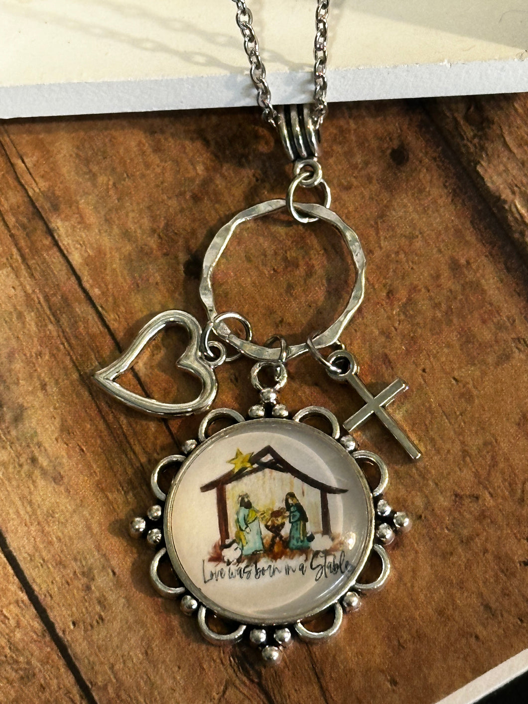 TRUE LOVE Charmed Necklace (C137) 24