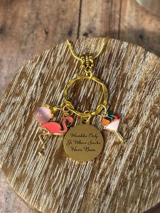 WRINKLES/SMILES Necklace (NC166) 22-24"