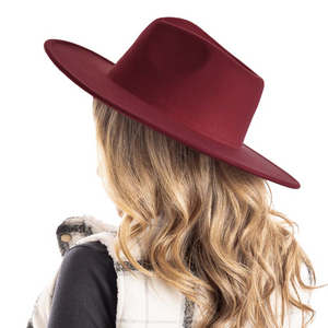 BERRY WIDE BRIM HAT (FH12)