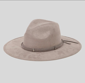 WIDE BRIM FEDORA HAT (FH10)