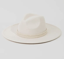 Load image into Gallery viewer, BRAIDED BAND FEDORA HAT (FH18)
