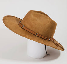 Load image into Gallery viewer, WIDE BRIM FEDORA HAT (FH10)
