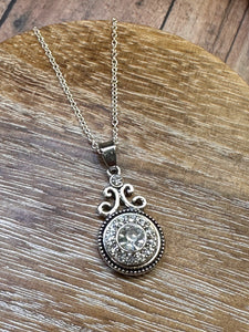 PETITE SWIRL Snap Necklace (S12) 22-24"