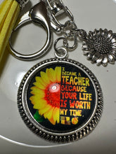 Load image into Gallery viewer, TEACHER Keychain (K000-32)
