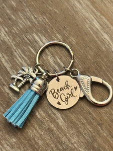 BEACH GIRL Purse Charm (P21)