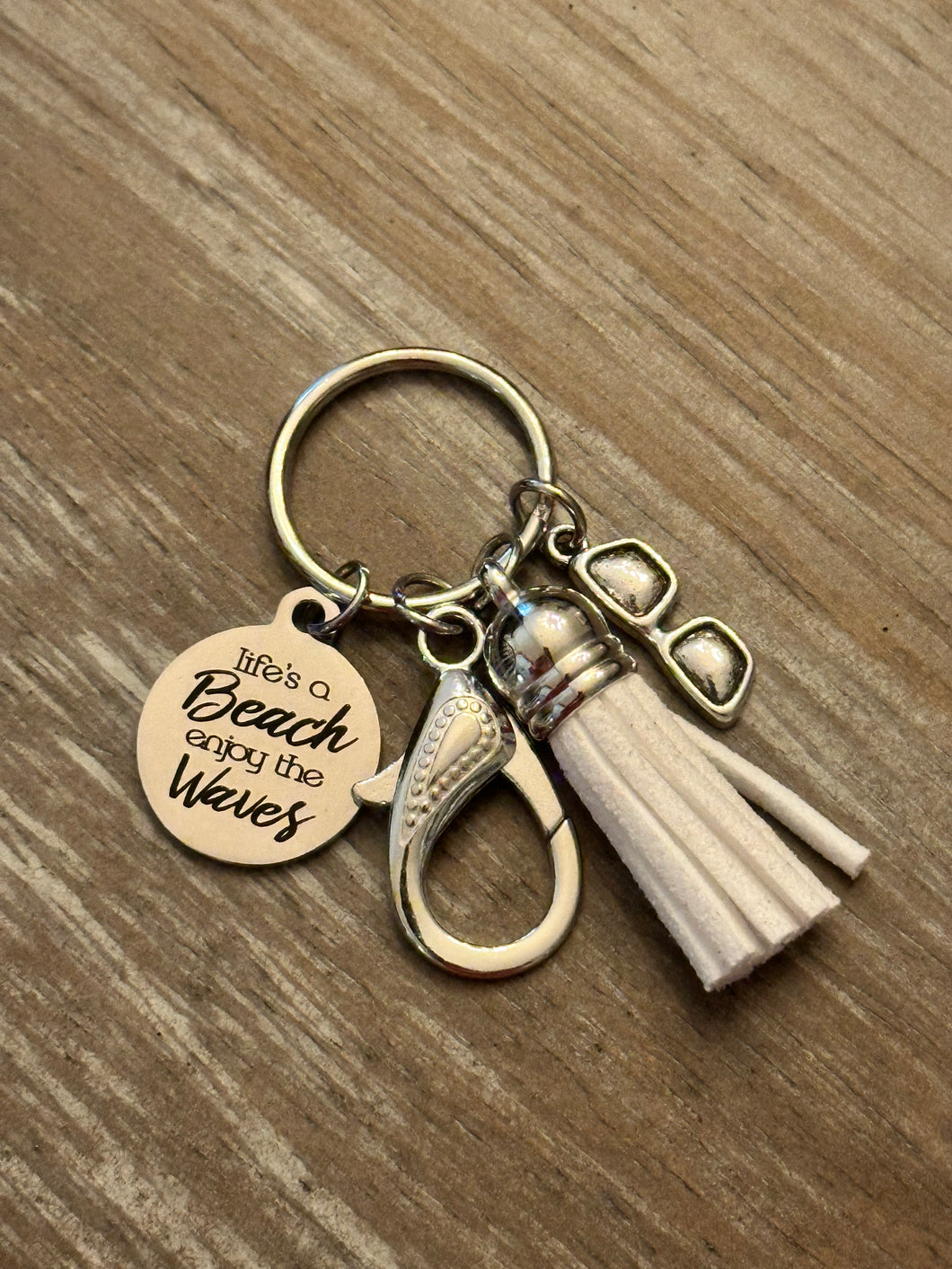 LIFE'S A BEACH Purse Charm (P22)