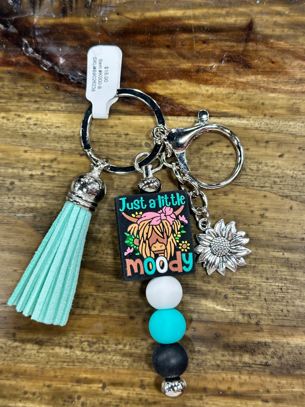 BEADED Keychain (K000-B)