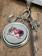 Load image into Gallery viewer, PEACE LOVE HORSES Necklace (C130) 24&quot;
