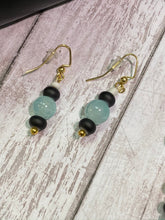 Load image into Gallery viewer, BLUE &amp; BLACK Earrings
