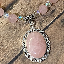 Load image into Gallery viewer, ROSE QUARTZ Necklace (NE83-N)
