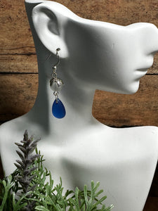 SEAGLASS Necklace & Earrings (21")